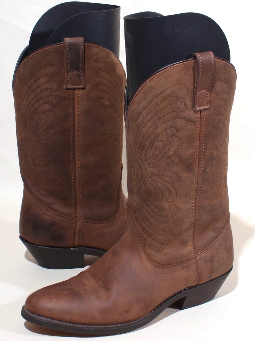 Womens Masterson Boots Size 8.5 Brown Leather Cowgirl Western Boot